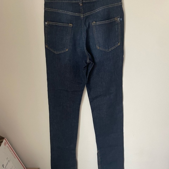 Anthropologie Pilcro The Split Straight Jeans Size 28 New with Tags - Picture 6 of 10